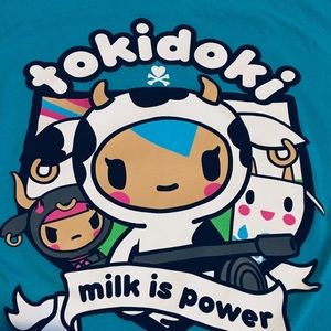 Tokidoki Teal Moofia T-shirt